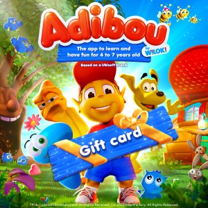 Adibou by Wiloki learning game gift- card